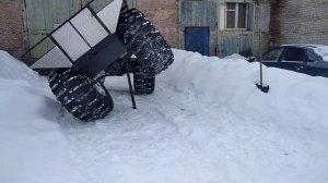 ограничитель переворота на вездеходе с шинами КрАЗ ви-3