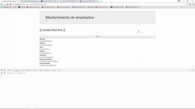 Ejemplo de Angular con PHP смотреть онлайн