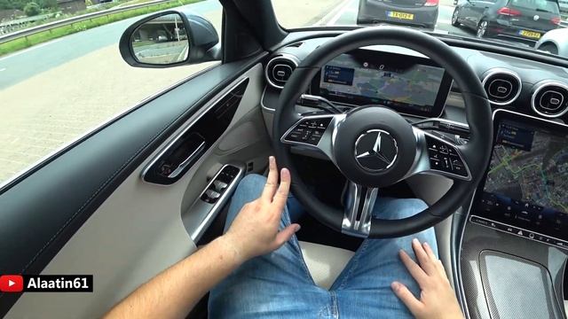 2022 Mercedes C Class C200 - POV Test Drive Review By Alaatin61