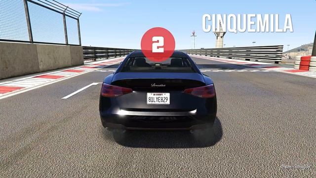 Обзор Lampadati Cinquemila — Лучший седан в GTA Online смотреть онлайн
