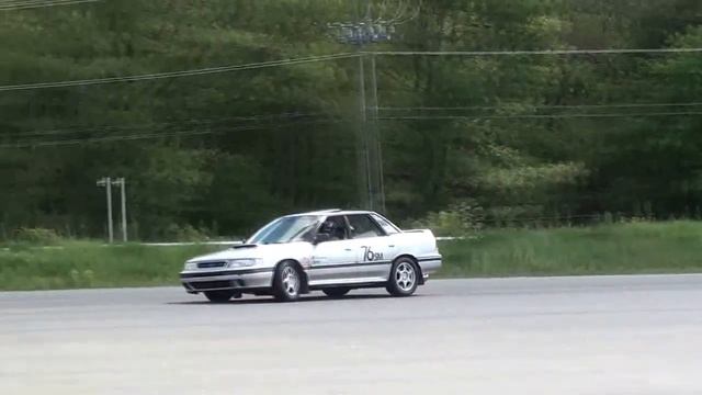 2014 NEPA SCCA Event #4 @ LCCC / 1992 Subaru Legacy Sport