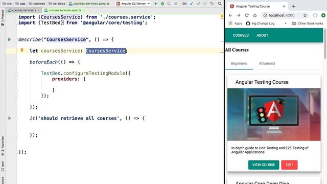 ? Testing Angular HTTP Services - Test Setup with HttpClientTestingModule смотреть онлайн