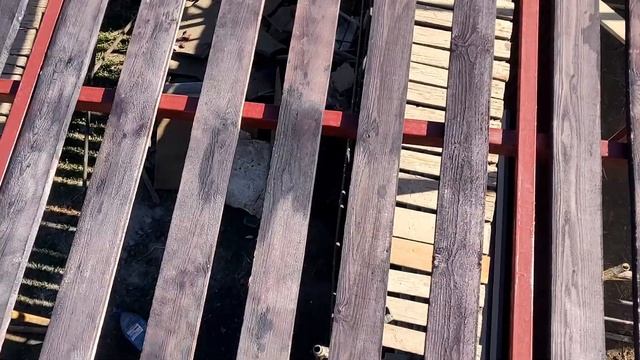 Навес своими руками. Профильная труба, мягкая кровля или поликарбонат. Видео 1 смотреть онлайн