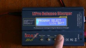 Зарядка Li-ion аккумулятора устройством Imax b6 v1