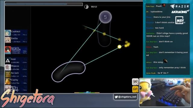 Cookiezi going GODMODE on Katayoku no tori [Arles] +HD 99.32% 2x miss | Livestream w/ chat reaction смотреть онлайн
