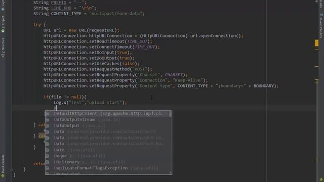 Android网络编程基础-5.访问Http资源之HttpUrlConnection上传文件（下） смотреть онлайн