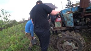 Трактор Т40 заводим после длительного простоя