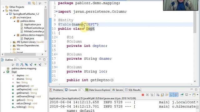 Java - Diseño de Aplicaciones con Spring Boot, JPA y Servicios REST (Parte 1) смотреть онлайн