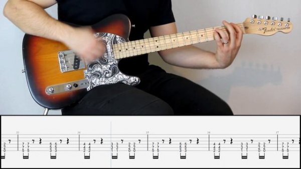 GREEN DAY - BRAIN STEW | Guitar Cover Tutorial (FREE TAB)