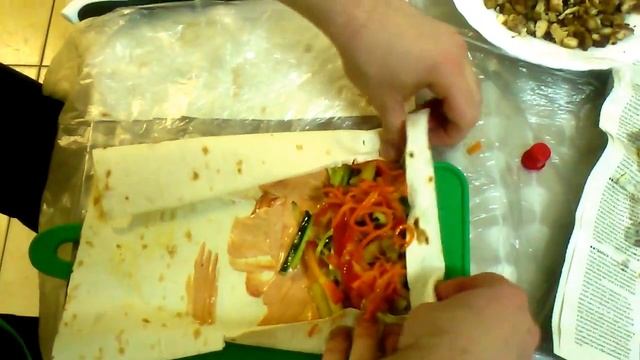 Как приготовить шаурму дома\Шаурма из курицы- ингредиенты, состав смотреть онлайн