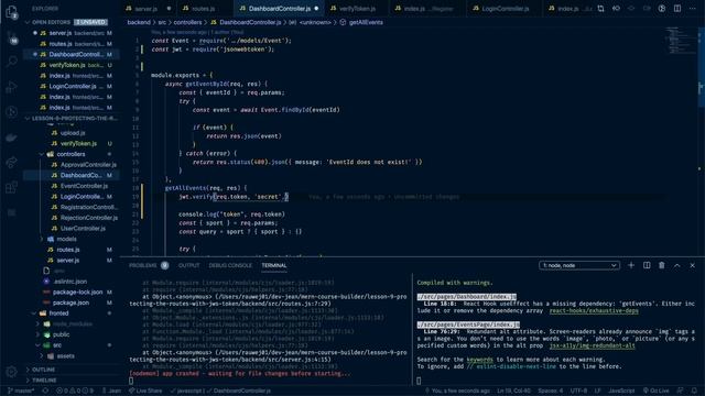 Complete Coding Bootcamp tutorial MERN Stack 2020 - episode 9 смотреть онлайн