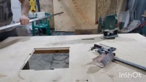 как установить фрезер в стол, очень просто, своими руками, без вложений.