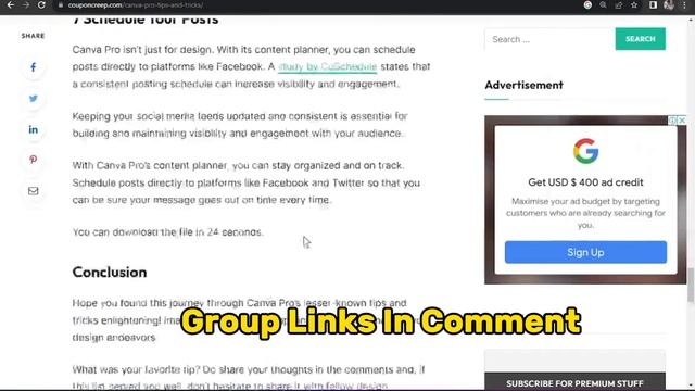 Join NOW This Canva Premium Group Link смотреть онлайн