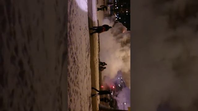 Загорание автобуса на проспекте Вернадского (30.01 смотреть онлайн