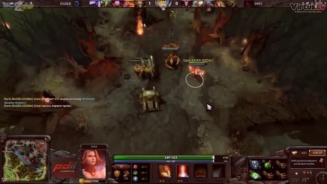 Darer.God the Sun Striker @ Prodota 2 League смотреть онлайн