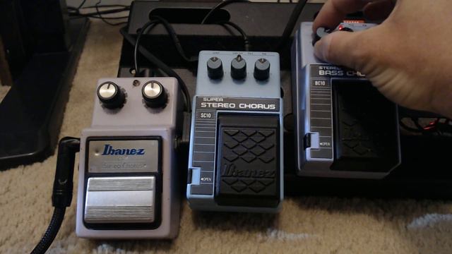 Ibanez Chorus Bass Comparison (CS-9, BC-10, SC-10) смотреть онлайн