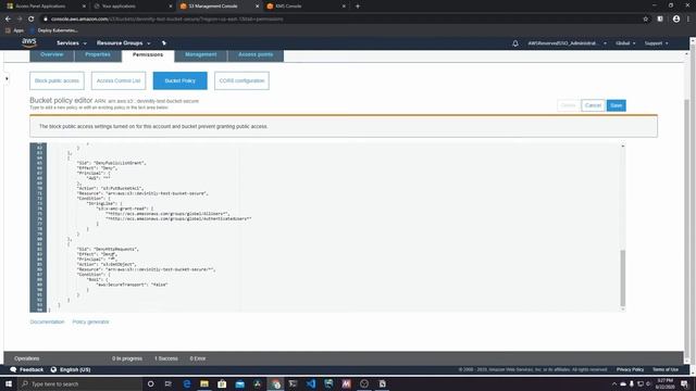 AWS Tutorial - Secure S3 Buckets смотреть онлайн