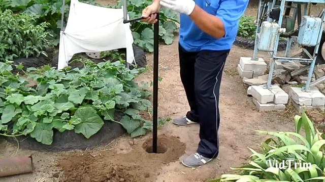 Бур, делаем для дачи своими руками, ролик N°2 САМ смотреть онлайн