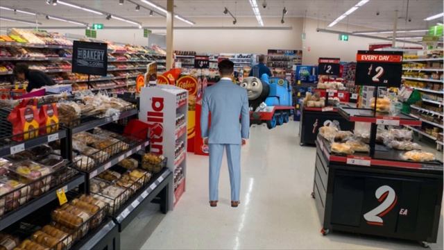 Thomas the Tank Engine goes to the shops... (weird) смотреть онлайн