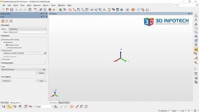 How to Scan in PolyWorks Inspector смотреть онлайн