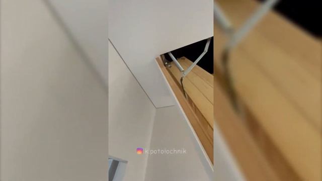 Обтянули люк на чердак Натяжным потолком смотреть онлайн