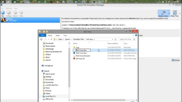 virtualbox fix 0x80004005 error or 0x80004006 error смотреть онлайн