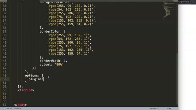 How to add Rounded Borders on a Doughnut Chart in Chart.JS смотреть онлайн