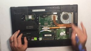 Разборка MSI GE70 2PL-414RU Apache для чистки и апгрейда
