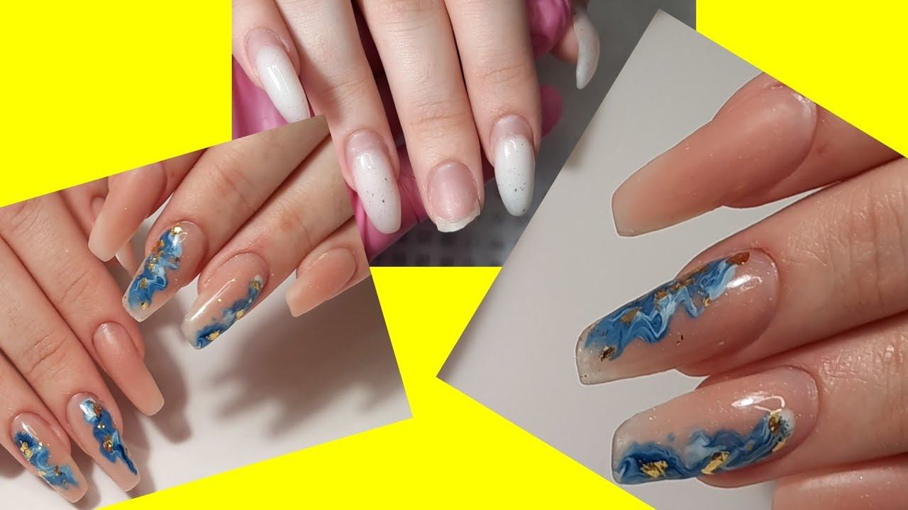 *510*Коррекция от другого мастера!Из Миндаля в Балерину!Быстрый диз../correction from another master смотреть онлайн