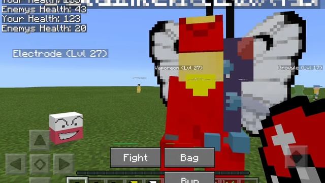 Мод на Покемонов для Minecraft PE 0.12.3 смотреть онлайн