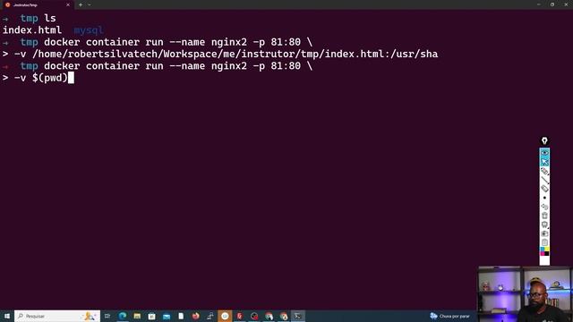 Como usar volume bind no Docker смотреть онлайн