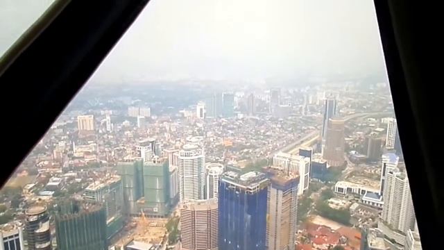 View from Menara Tower (Kuala-Lumpur) / Вид с башни Менара (Куала-Лумпур) смотреть онлайн