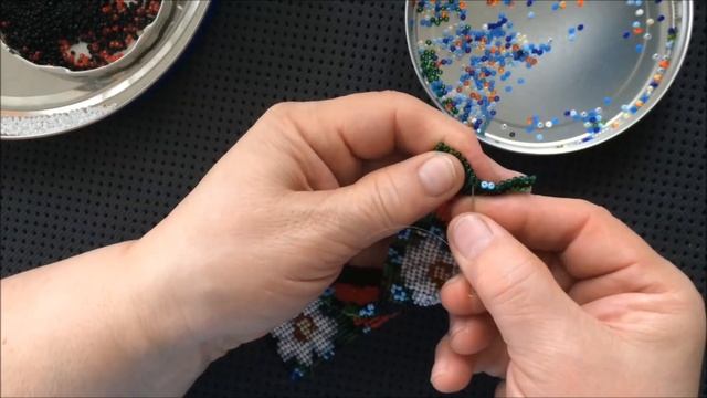 (49)Бисероплетение.Два способа ручного ткачества.Полезный совет рукодельницам. смотреть онлайн