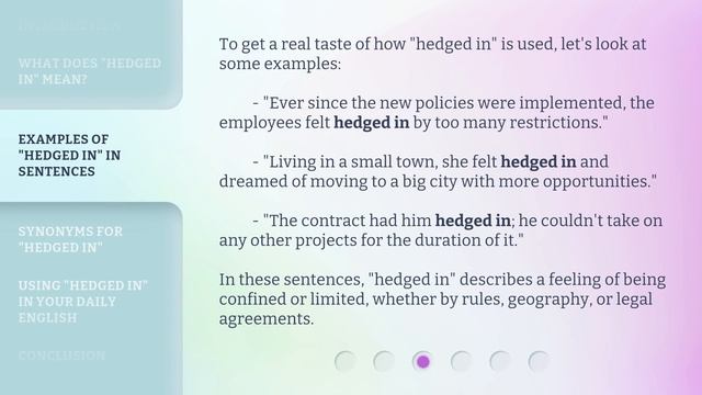 Unboxing Idioms: Understanding "Hedged In" смотреть онлайн