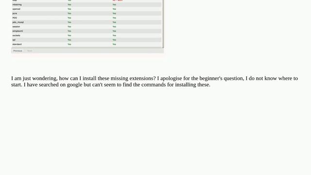 Installing missing php extensions - NEMS/ Cacti смотреть онлайн