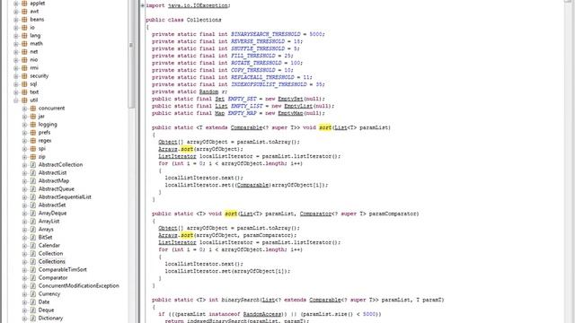 How to Sort an ArrayList Collections Sort API Java Interview Question Answer смотреть онлайн