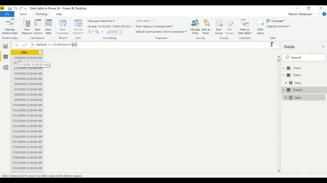 How to Create a DATE/CALENDAR TABLE in Power BI смотреть онлайн