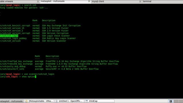Metasploitable - shell via Metasploit auxiliary modules and the MySQL client смотреть онлайн