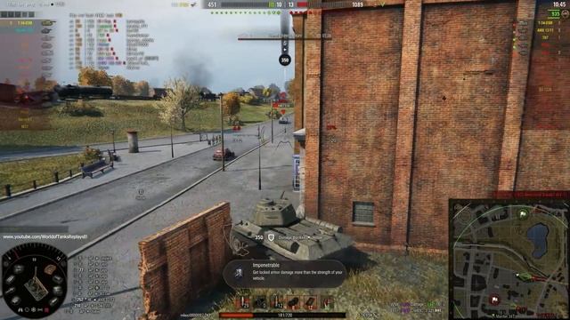 WoT T-34-85M Only 13 kills... - Widepark смотреть онлайн