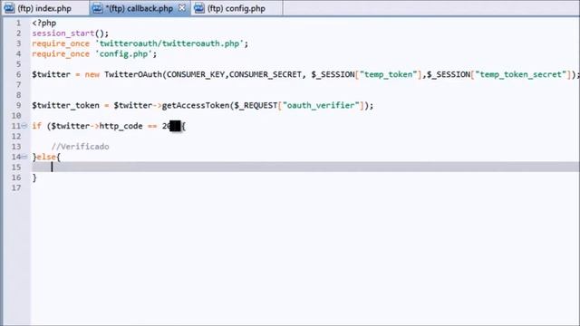 Curso API de Twitter con PHP #3: Obtener el token del usuario y verificarlo смотреть онлайн
