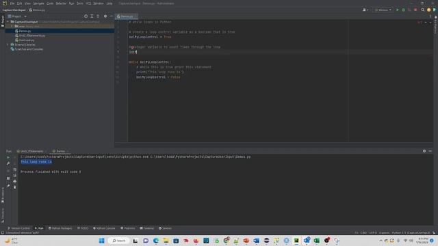 Python Tutorial 4: While loops in Python смотреть онлайн