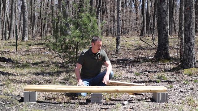 Cinder Block Firewood Rack - DIY With No Tools! смотреть онлайн