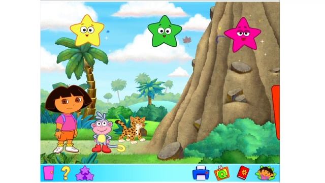 Dora The Explorer Games - Baby Jaguar's Roar смотреть онлайн