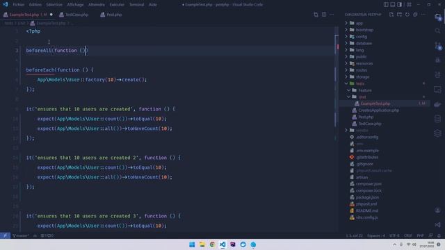 Tester son application avec Pest ?✅ смотреть онлайн