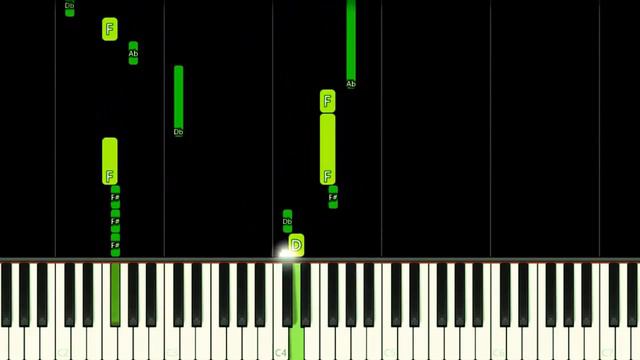 METROLAND THEME - EASY Piano Tutorial смотреть онлайн