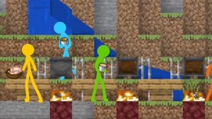 Анимация Против Майнкрафта 32 Эпизод (Шеф Повар) Русская Озвучка