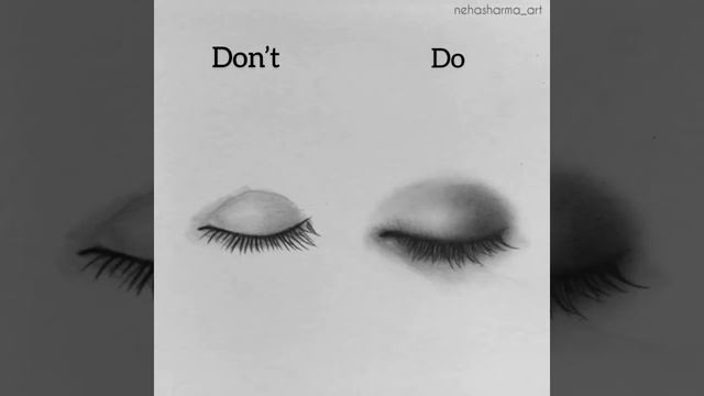 How to draw Realistic closed eye for beginners | Pencil drawing смотреть онлайн