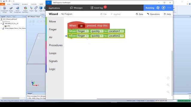 How to use “Move” blocks in Wizard with your virtual robot смотреть онлайн