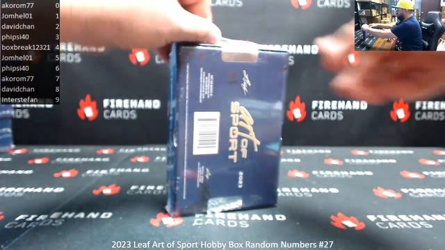 2/4/2024 2023 Leaf Art of Sport Hobby Box Random Numbers #27 смотреть онлайн