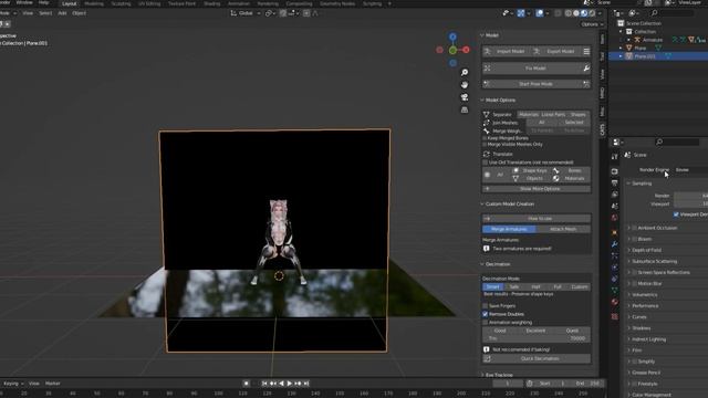 ♡ BASIC BLENDER RENDER TUTORIAL WITH ZIMIKAT ! смотреть онлайн